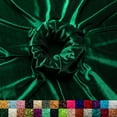 thumbnail image 1 of Ice Fabric Stretch Velvet Fabric by the Yard - 60" Wide Soft Stretchy Fabric for Sewing Clothes, Apparel, Costume, Crafts - 90% Polyester 10% Spandex - Hunter Green - 15 Yards, 1 of 7