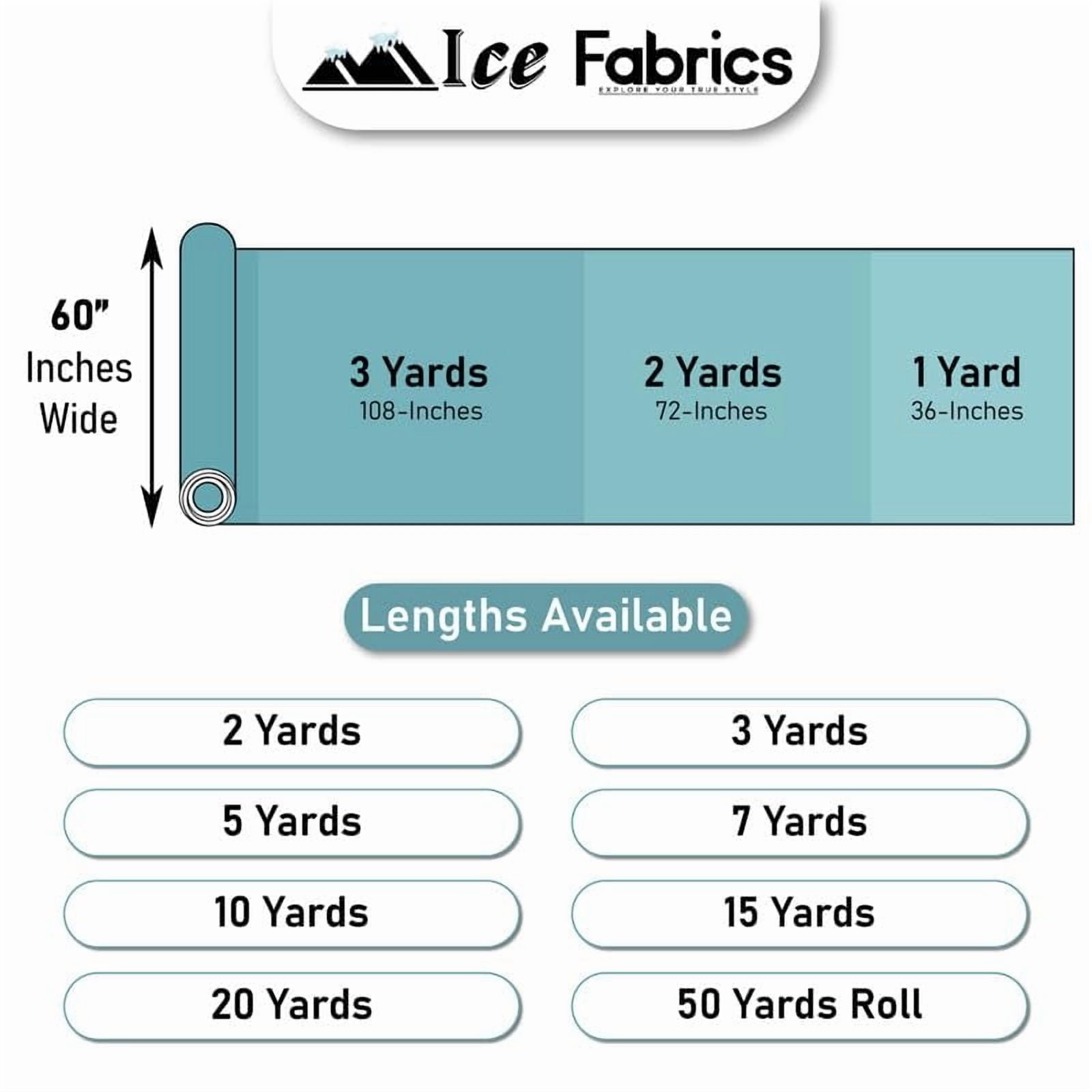 Ice Fabrics Cotton Polyester Broadcloth Fabric by The Yard - 60" Wide Soft & Breathable Broadcloth Fabric for Sewing - Perfect for Apparel, Bedding, Curtains and More - Brown - 1 Yard