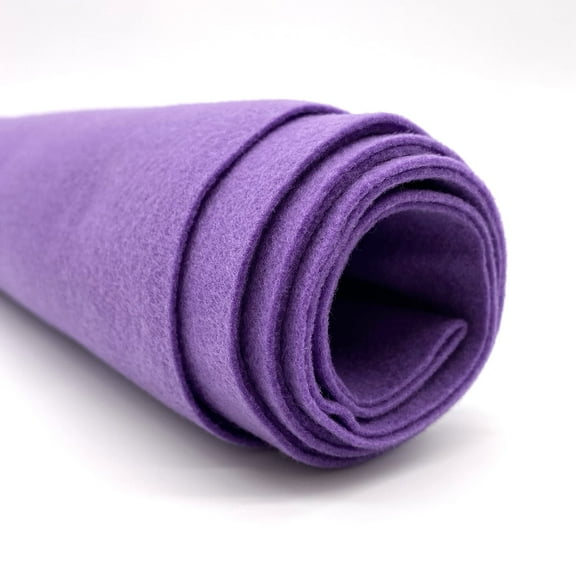 Ice Fabrics Craft Felt Fabric by The Yard - 72" Wide Acrylic Felt for DIY Arts & Crafts - Lavender - 4 Yards