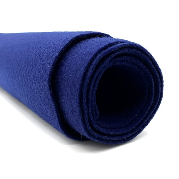 Ice Fabrics Craft Felt Fabric by The Yard - 72" Wide Acrylic Felt for DIY Arts & Crafts - Navy Blue - Half Yard