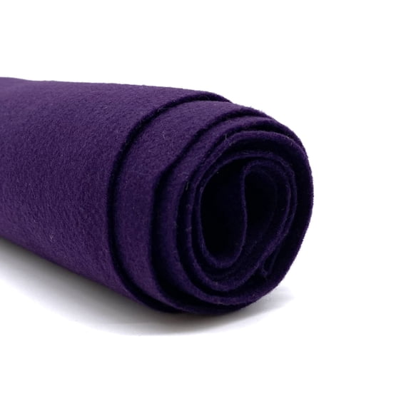 Ice Fabrics Craft Felt Fabric by The Yard - 72" Wide Acrylic Felt for DIY Arts & Crafts - Purple - Half Yard