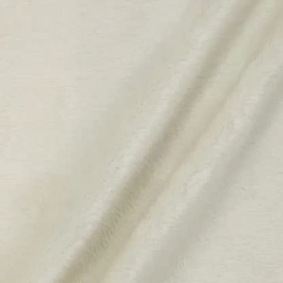 Ice Fabrics Solid Minky Fabric by The Yard - Soft & Smooth Fabric for Blankets, Apparel, Throws, Pillows & More - Ivory - 5 Yards
