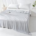 thumbnail image 1 of Ice Feel Cooling Blanket, Lightweight Breathable Summer Blanket For Hot Sleepers,Size 200cm*230cm, 1 of 6