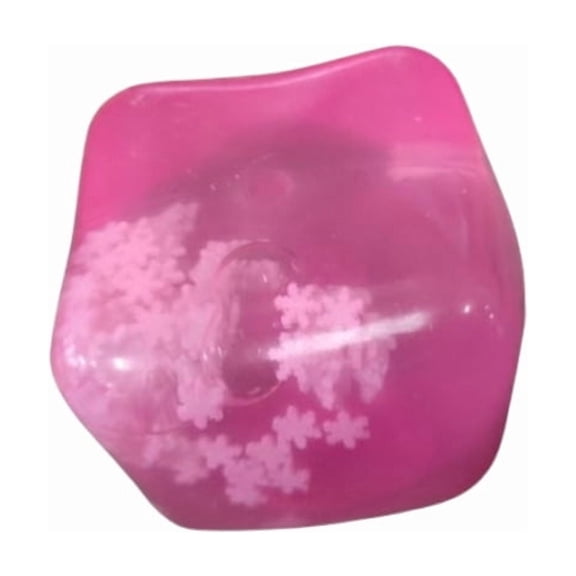 Ice Fidget Snowflake Cube Soft Silicone Handheld Stress Relief Tool Portable Desk Companion For Focus Support