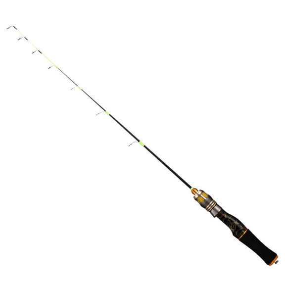 Ice Fishing 70cm Carbon Fiber Rod for Winter Anglers Needing  Portability Straight Handle Soft Tip