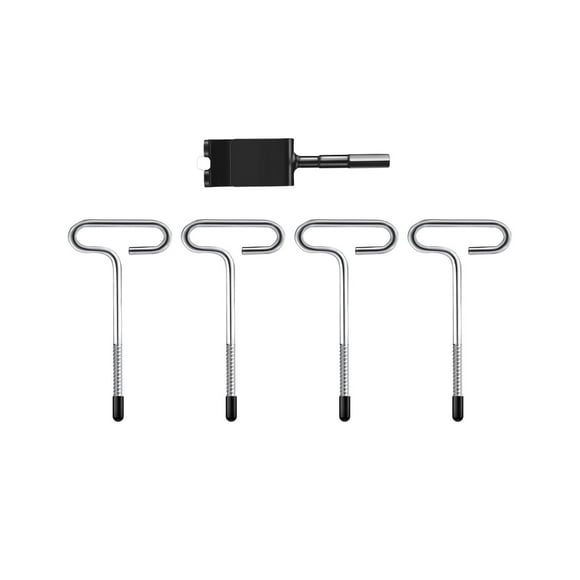 Ice Fishing Anchor Tool Ground Nails for Setting up Ice Fishing Shelter Tent