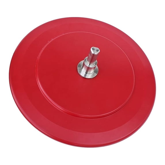 Ice Fishing Auger Stopper with Drill Bit Adapter (9"disc, fits up to 8" auger blades) for Cordless 20volt Lithium Battery Drills - Prevent Auger Blade from Slipping Beneath The Ice.