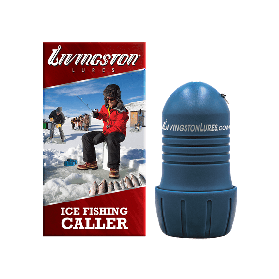 Ice Fishing Caller Attracts Bass, Walleye, Perch, Pike & Panfish