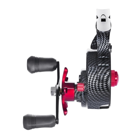 Ice Fishing Reel With Microcosmic Slows Drops Durability Winter Fishing Reel for Cold Conditions
