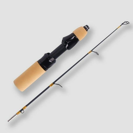 Ice Fishing Rod - 55Cm/65Cm 2-Piece Fiberglass For Combo