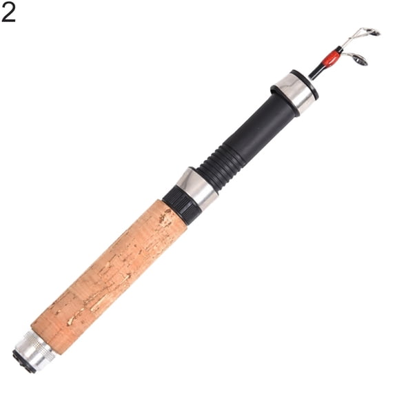 Ice Fishing Rod Retractable Reel Telescopic Pole Stick for Freshwater Saltwater