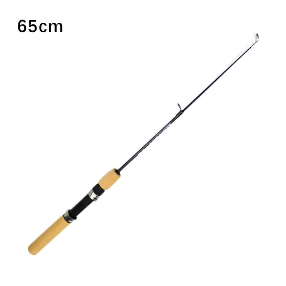 Ice Fishing Rod – Stiff Hard Winter Fishing Rod for /Casting, Portable Ice Angling Tackle for Cold Weather Fishing