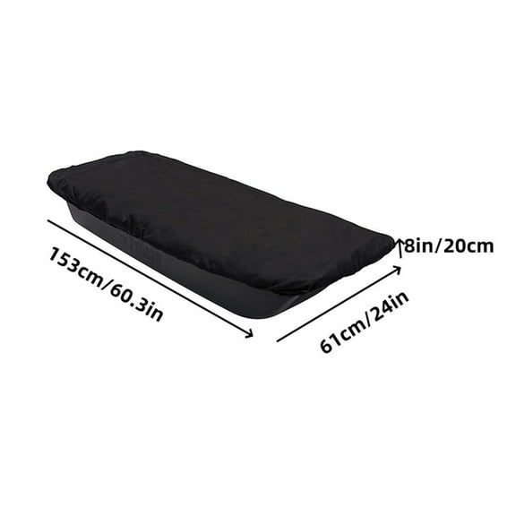 Ice Fishing Sled Cover Waterproof 210D/420D Oxford Fabric 110*54*20/153*61*20Cm