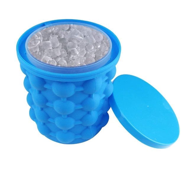 Ice Cube Maker silicone Ice bucket Saving Ice Cube Maker