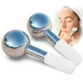 Ice Globes For Facials Unbreakable Steel Massage Rollers For Face