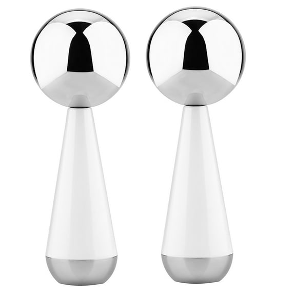 Ice Globes for Facials 360 Rotating Unbreakable Steel Ice Globes Ice Roller for Face and Eyes Skincare Tool for Facials