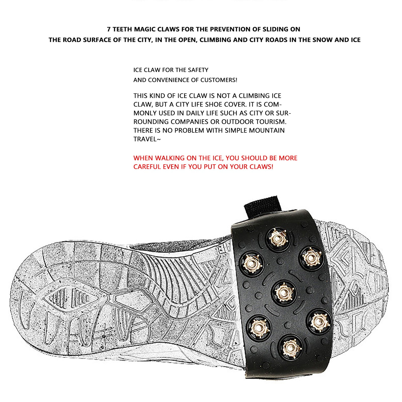 Ice Head Z4 Offset Ice Sounders Snow Shoe for Running Aerial Stand