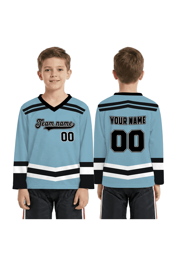 Ice Hockey Athletic Jersey Shirt for Men and Women
