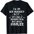thumbnail image 1 of Ice Hockey Boy Hockey Son Gift T-Shirt, 1 of 4
