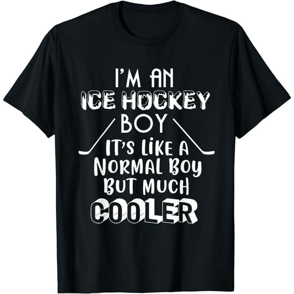 Ice Hockey Boy Kids Gift T-Shirt T-Shirt