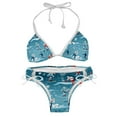 thumbnail image 1 of Ice Hockey Detachable Sponge Adjustable Strap Bikini Set Two-Pack Swimsuits Swimming Suits Applicable Scenes, 1 of 1