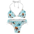 thumbnail image 1 of Ice Hockey Detachable Sponge Adjustable Strap Bikini Set Two-Pack Swimsuits for Women, 1 of 1