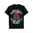 thumbnail image 1 of Ice Hockey Goalie Block Like A Beast Player Men Boys Teen T-Shirt, 1 of 6