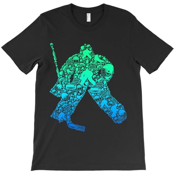 Ice Hockey Goalie Funny Hockey Player Youth Men Kids Boys Sports - Trending Now H323 T-Shirt, for Men and Women, Up to Size 5XL
