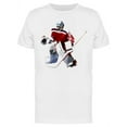 thumbnail image 1 of Ice Hockey Goalkeeper Graphic T-Shirt Men -Image by Shutterstock, Male Small, 1 of 2