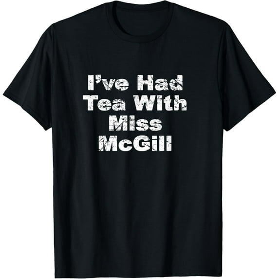 Ice Hockey Movie Fan Tea With Miss McGill Youngblood Shirt T-Shirt