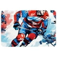thumbnail image 1 of Ice Hockey Non-Slip Polyester Floor Rug Office Kitchen Mat, Machine Washable, 1 of 6