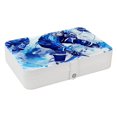 thumbnail image 1 of Ice Hockey PU Leather Jewelry Organizer with Removable Compartment, Portable Decorative Box, Storage Box, and Earring Organizer, 1 of 6