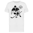 thumbnail image 1 of Ice Hockey Player Design T-Shirt Men -Image by Shutterstock, Male XX-Large, 1 of 2