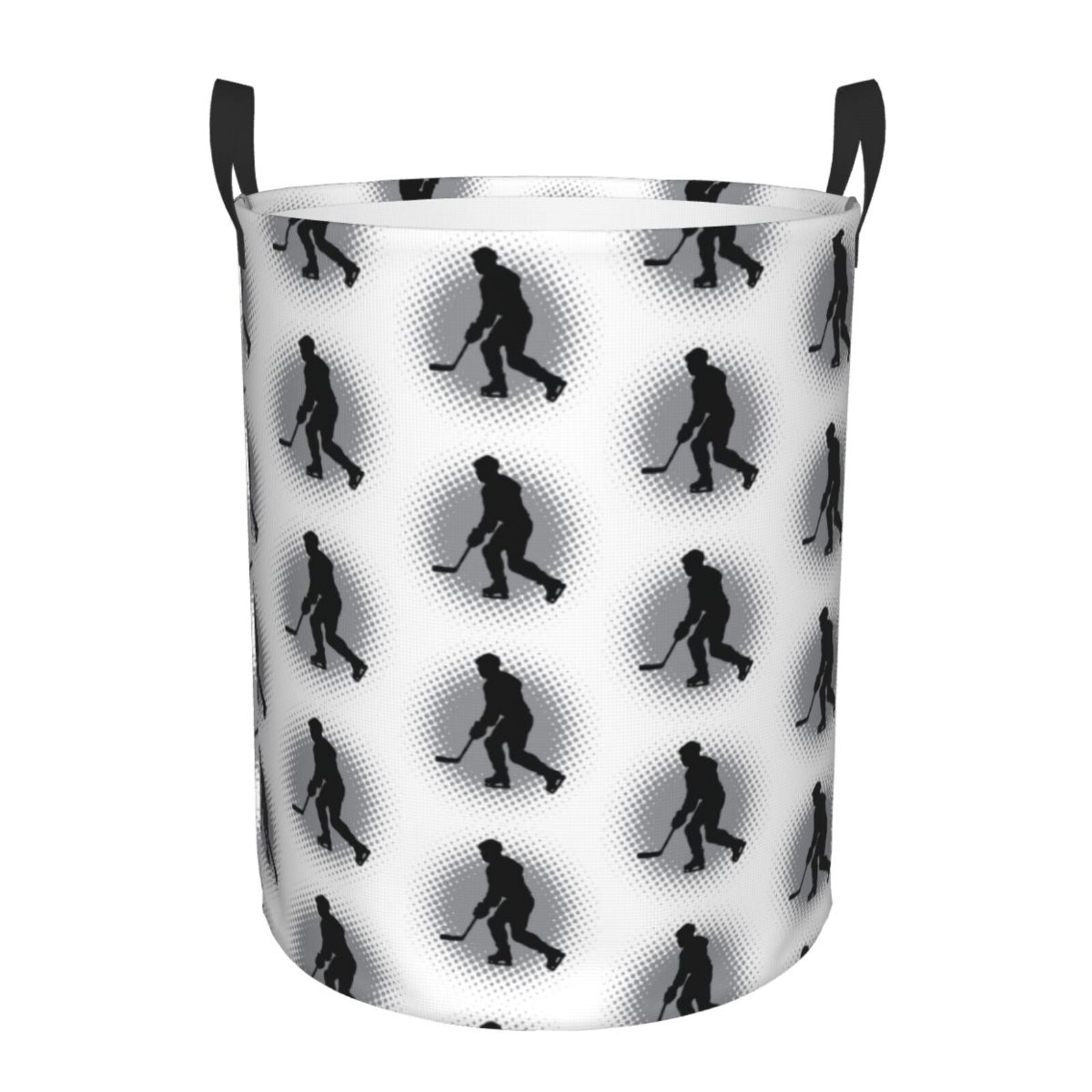 Ice Hockey Player Sports Coach (6) Laundry Basket Freestanding Large