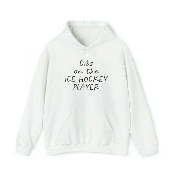 Ice Hockey Player Wife Girlfriend Husband Hoodie, Gifts, Hooded Sweatshirt