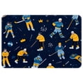 thumbnail image 1 of Ice Hockey Polyester Non-Slip Chair Mat Rug Outdoor Carpet Door Mat Machine Washable, 1 of 6
