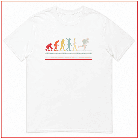 Ice Hockey Retro Evolution Sports Player Fan Game Unisex T Shirt Top V90272 Size S- 5XL