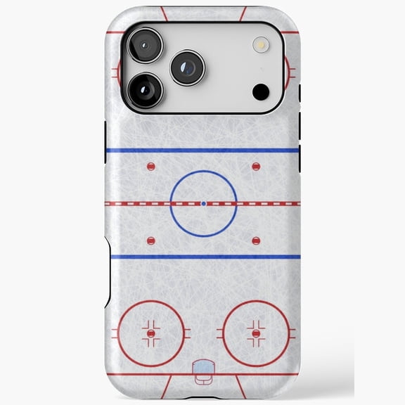 Ice Hockey Rink Sport Cover for H2341 Slim Protective Case for iPhone 17 16 15 14 13 12 11 Pro Max