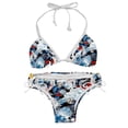 thumbnail image 1 of Ice Hockey Swimsuit Women Bikini Set with Detachable Sponge & Adjustable Strap, Two-Pack Ideal for Beach & Pool Parties, 1 of 6