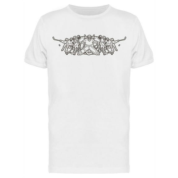 Ice Hockey Team T-Shirt Men -Image by Shutterstock, Male x-Large