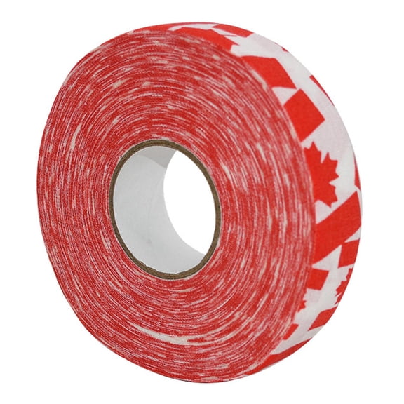 Ice Hockey Wrap,Ice Hockey Tape Wrap Waterproof Comfortable Grip,Hockey Cloth Tapes Wear Resistant Nonslip Tape,Hockey Rod Tape Badminton Golf Poles ,Skipping Rope Maple Red