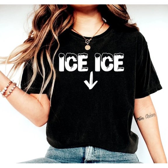 Ice Ice Baby Shirt, Ice Ice Crewneck, Pregnancy Announcement, Pregnant Shirt, New Mom Gift, Pregnancy Reveal Tshirt, Mom To Be Tee