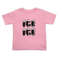 thumbnail image 1 of Ice Ice Cute Toddler T-Shirts for Boys Girls (Pink, Youth M), 1 of 5