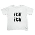 thumbnail image 1 of Ice Ice Cute Toddler T-Shirts for Boys Girls (White, 3T), 1 of 5