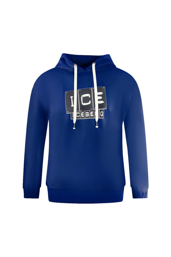 Ice Iceberg Mens Big Logo Hoodie