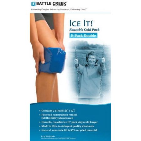 Ice It ColdComfort Cold Therapy Refill Pack E-Pack Double 6X12