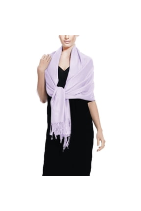 Ice Lavender Pashmina Shawl Wrap Scarf