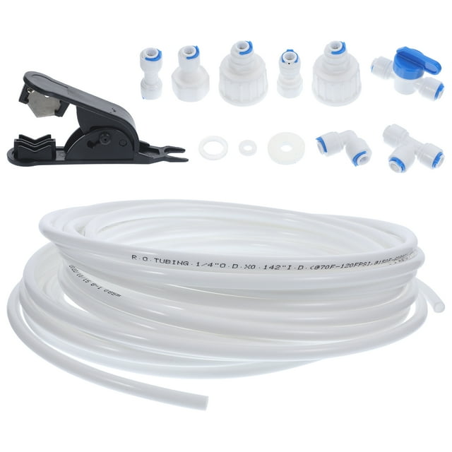 Ice Machine Accessories 1/4 Tubing Hose Connectors Maker Fridge