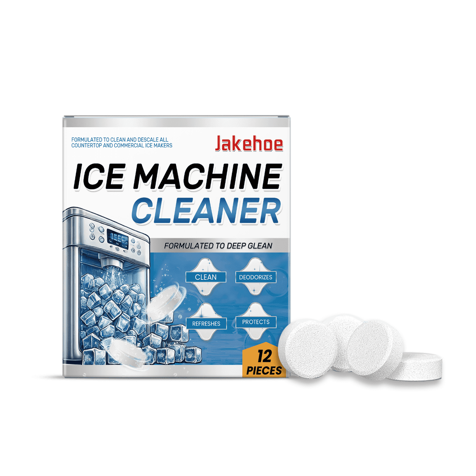 Ice Machine Cleaning Sheet, Home Gentle Cleaning Descaling Deodorant ...