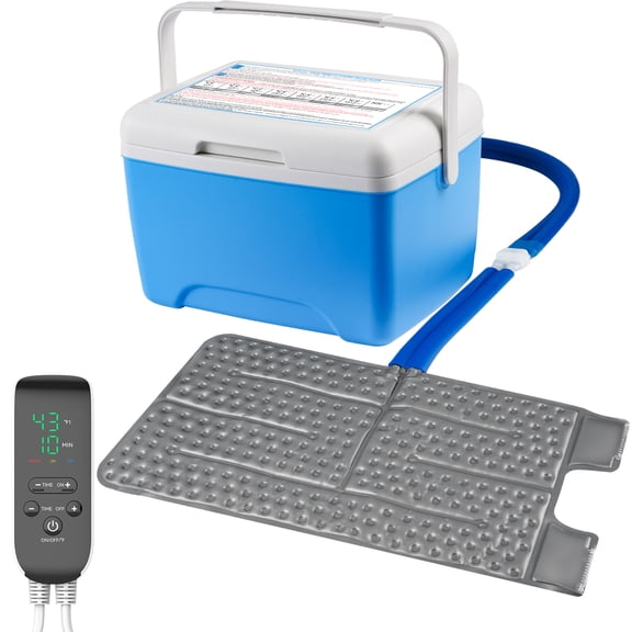Ice Machine for Knee After SurgeryFull Coverage XL PAD, Cold Therapy Machine for Knee Recovery with Programmable Timer & Compression, Reduce Post-Op Swelling & Pain, ACL/Sports Injuries, Cryotherapy